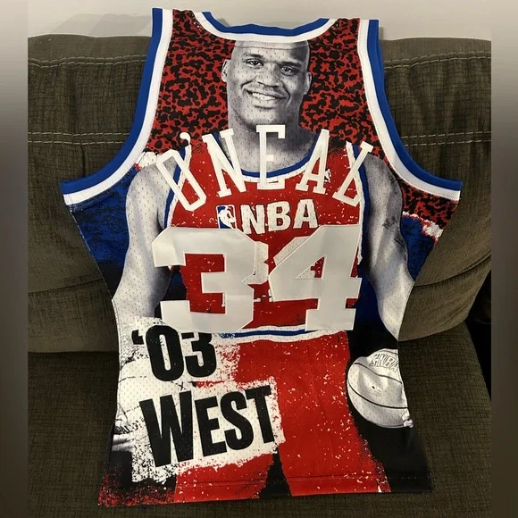 $150 Mitchell & Ness Shaquille O'Neal All Star 2003 Swingman Jersey Men’s Sz: S - Picture 4 of 5